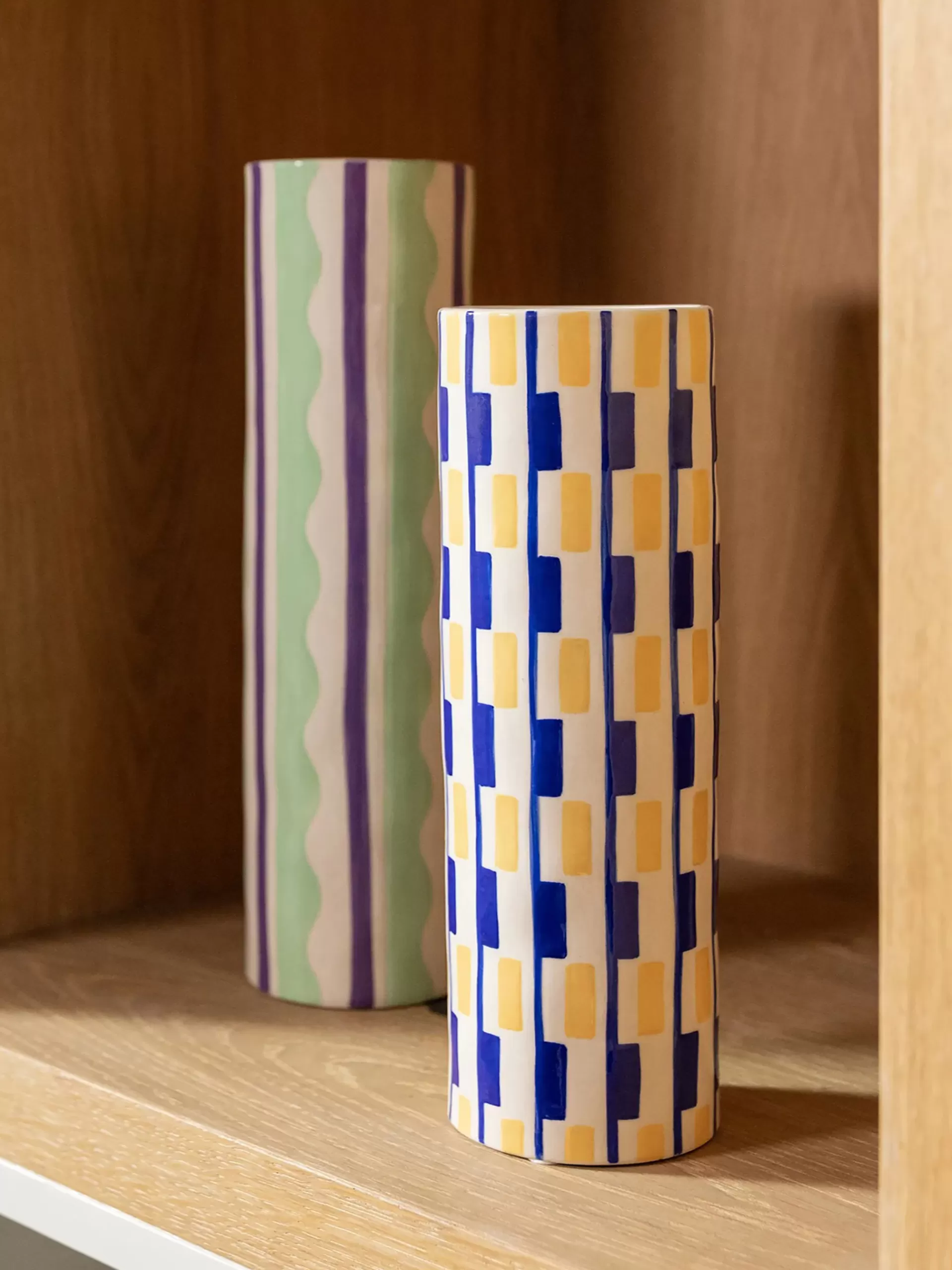 Vase Clash Oblong Tu<BENSIMON Outlet